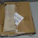 Fitable Linen Textured Tablecloths 2 Pack, Faux Burlap Rectangle Table Clothes for 8 Foot Tables, Rustic Table Covers for Dining, Baby Shower, Party, Banquet, Farmhouse (Nature, 54 x 120 Inch)