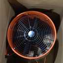 Rengue Utility Blower/Exhaust with 32.8ft Hose Fan, 1900 or 2800r/min Two Modes Heavy Duty Blower Fan 12 Inches High Velocity Ventilation Extraction with Duct Hose