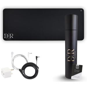 Grounding Mat for Feet – Indoor Conductive Earthing Mat for Desk, Floor or Bed – Non-Electric Passive Grounding Pad with Outlet & Tester.