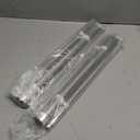 Adjustable Hanging Closet Rod, Extender Hanging Rod, Closet Hanging Organizer, Heavy Duty Closet Bar, Hanging Rod (2 Pack, Chrome)