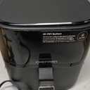 Chefman Air Fryer 4 QT Compact Airfryer for Quick & Easy Meals in Minutes, Features Hi-Fry Technology for Extra Crisp, Touchscreen Controls with 4 Presets, Nonstick & Dishwasher Safe Basket - Black, 4 Quart Without Easy View Window