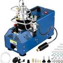 KIRANDY High Pressure Air Compressor Pump, 1800W 110V 4500PSI/300BAR/30MPA Automatic Stop Compressor (-US)