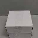 Iridescent Acrylic Flower Vase Modern 6.3 Inch Mini Flowers Vase Decor for Hotel Wedding Make-up Brushes Organizer Pencils Holder Home Office, Set of 2