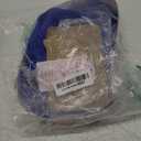 Fancy Hair Long Blue Wavy Wigs for Women Curly Middle Part Blue Wig Natural Looking Synthetic Heat Resistant Fiber Wigs Hair for Daily Party Halloween Use (Dark Blue)