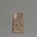 iCoverCase Compatible with Samsung Galaxy S24 Case with Card Holder, S24 Wallet Case for Women Men [RFID Blocking] PU Leather Protective Phone Case for S24 5G (Beige Leopard)