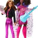 Barbie Careers Career of the Year 2 Dolls & Accessories with Music Star & Tour Manager in Removable Fashions