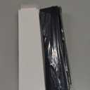 2 Pack Flexible Kitchen Stove Gap Covers, Silicone Gap Fillers Between Counter and Stovetop, Oven, Washer, Dryer, Easy to Wipe, Food Grade (Black, 21 Inches)