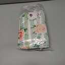 Mxocom Anemone Rose Flower Heat-Resistant Oven Mitts and Pot Holder Silver Eucalyptus Leaves Berry Stripped Kitchen Non-Slip Cooking Microwave Gloves for Cooking Baking Grilling