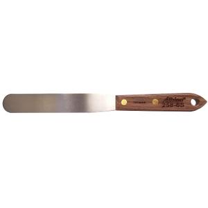 Albion Engineering Company 258-6S Classic Spatula, Stainless Steel, Hardwood Handle, 1" Wide Tip x 6" Long Blade