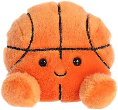 Aurora® Adorable Palm Pals™ Hoops Basketball™ Stuffed Animal - Fun Collectible Plush for Kids and Adult Collectors - Perfect for Decorating Rooms and Birthday Gifts - Orange 4 Inches 2 Pcs