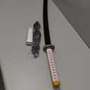 Zisu Demon Sword - 23.6" Short Cosplay Katana Replica for Kids - Complete with Belt, Stand, and True-to-Show Design - Anime Sword Ideal for Cosplay and Display