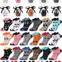 Liitrsh 20 Pairs Graduation Ankle Socks Class of 2026 Novelty Graduation Gifts for Her and Him Unisex Soft Socks Bulk for College High School Congrats Grad Gift