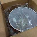 Aspen Creative 56025A, Empire Uno Lamp Shade in Brick Red, 5" Top x 8" Bottom x 7" Slant Height, Slip UNO 33mm