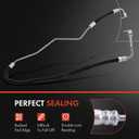A-Premium Power Steering Pressure Hose Line Assembly Compatible with Mazda CX-7 CX7 2007 2008 2009 2010 2011 2012, 2.3L Gas, with Washer, Pump To Rack/Gear