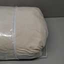 H.VERSAILTEX Modern Velvet Plush 4 Piece High Stretch Sofa Slipcover Furniture Protector Form Fit Luxury Thick Velvet Extra Large Sofa Cover for 3 Cushion Couch Width Up to 105 Inch(XL Sofa, Ivory)