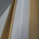 No Drill Roman Shades Cordless Blinds Blackout for Indoor Windows, Room Darkening Black Out Tension Rod No Hardware No Tools Inside Mount,Shade Size 46 Inch Wide 64 Inch High,Greyish‌ White