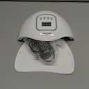 JODSONE U V LED Nail Lamp, Nail Dryer for Gel Polish, Led Light with Automatic Sensor & 4 Timers (Milky White)