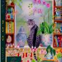 Elena Essex Puzzles for Adults 500 - Cat in The Window | 500 Piece Puzzles for Adults | Jigsaw Puzzles 500 Pieces | Cat Puzzle | Puzzles Size 18x24inches