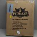 Pet Gate - 3-Panel Indoor Foldable Dog Fence for Stairs, Hallways, or Doorways - 55x24-Inch Retractable Freestanding Dog Gates by PETMAKER (White)