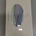 Konssy Muslin Baby Burp Cloths 6 Pack, Soft Absorbent 100% Cotton Burping Clothes for Newborns, Baby Boys and Girls, Unisex (Blue)