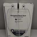 "KOHLER 4636-RL-95 Cachet ReadyLatch Elongated Toilet Seat Slow Close, Soft Close Toilet Seat Quiet Lid, Contoured Grip-Tight Bumpers Installation Hardware, Apartment Essentials, Ice Grey "