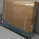 DUMOS Zero Gravity Chair, Reclining Camping Lounge Chair for Outdoor, Reclining Patio Chairs with Cup Holder Trays and Removable Cushion, Folding Recliner for Indoor, Black (1P)