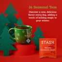 STASH Tea Advent Calendar 2025  24 Days Holiday Tea Sampler & Variety Pack  Black, Green and Herbal Teas