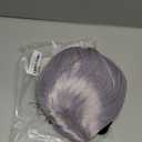 Purple Wig for Women Long Wavy Curly Side Part Wig Natural Wavy Hair Wigs for Daily Party Cosplay(Lavender Purple)