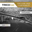 TRICO Gold™ (18-2616) 26 & 16 Inch Pack of 2 Automotive Replacement Windshield Wiper Blades for My Car Super Premium All Weather Beam Blade for Select Vehicle Models