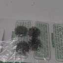 Round Handmade Bead Crystal Flower Decorative Cloth Sticker Decoration, Chest Flower/Hair Clip/Hair Accessory Decorative Material Diamond Decoration (Light Gray)