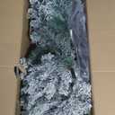 7.5 ft Prelit Premium Snow Flocked Hinged Artificial Christmas Tree with 450 Lights