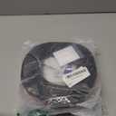 Black Rubber Weather Stripping Door Seal Strip, D Shape Door Weather Seal Strip, Self-Adhesive Soundproofing Frame Insulation Tape for Doors Frame/Window Seal,Blocks Cold Drafts Noise, Set of 3