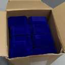 Sureio 24 Pcs Velvet Jewelry Gift Boxes Bulk for Necklace Pendant Ring Earring Bracelet Display Case Wedding (Royal Blue)