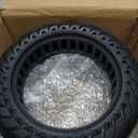 stio Solid Rubber Tire 10x2.5 inch for Segway Ninebot MAX G30 G30P G30LP/Hiboy S2 MAX,Dual Shock Absorption Honeycomb Explosion-Proof Front/Rear Tire 2PCS