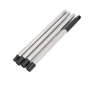 Gutter Cleaner Pole with 3/4 Inch Threaded Interface Aluminum Alloy Roofing Tool Extension Pole for Homes Villas Warehouses