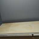 45.3L x 23W Kids Art & Craft Table and 2 Chairs Set, Paper Roll Rack and Portable Supply Organizer, Art Desk and Craft Tables for Kids,Toddler Activity and Coloring Table with Storage(Oak)