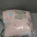 JSD Pink Unicorn Toddler Bedding Set, 4 Piece Bed-in-a-Bag Toddler Microfiber Comforter Sheet Set, All Season Machine Washable