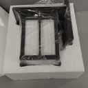 Modern Outdoor Wall Light for House, Outdoor Lighting Fixtures Wall Mount with Ribbed Glass, Soptted Black Aluminum Exterior Wall Lantern for Front Porch Garage Patio (10.2''H, 1 pc)