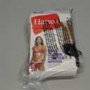 Hanes Women's Underwear Hipster Pack, 6-Pack, Originals Stretch Cotton Hipster Panties for Women, Moisture-Wicking (Medium, Basic Color Mix)