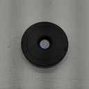 Rotating Display Stand,Spinning Display Stand with Colored Lights,Lighted LED Base for Glass Art with 4 Revolving & 8 Light Modes,Electric & Battery-Operated Platform,5.1x1.2" (Display Stand-A)