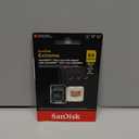 SANDISK 64GB Extreme microSDXC UHS-I Memory Card with Adapter - C10, U3, V30, 4K, 5K, A2, Micro SD Card - SDSQXAH-064G-GN6MA