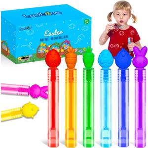 200 Pack Easter Classroom Gifts Prize for Kids Bulk, Mini Bubble Easter Basket Goody Bags Stuffers Fillers for Toddler, Non Candy Party Favor Supplies for Boys Girls, Small Bunny Egg Toys Treat Stuff