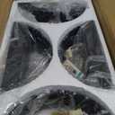 4 Pack Black Modern LED Wall Sconce Hardwired Indoor Wall Lights Up and Down Wall Mount Light for Living Room Bedroom Corridor Hallway Conservatory Cool White 6000K(with G9 Bulbs)