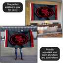 San Francisco 49ers Blackout Sideline Flag Outdoor Indoor 3x5 Foot Banner