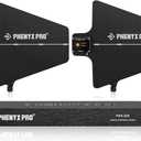 Phenyx Pro PAS-225X UHF Wireless Antenna Distribution System Bundle, Active Directional Receivers w/ 8 Outputs + 2 Cascade Ports, 160ft Long Coverage, Wireless Mic Antenna for Stages and Live Shows