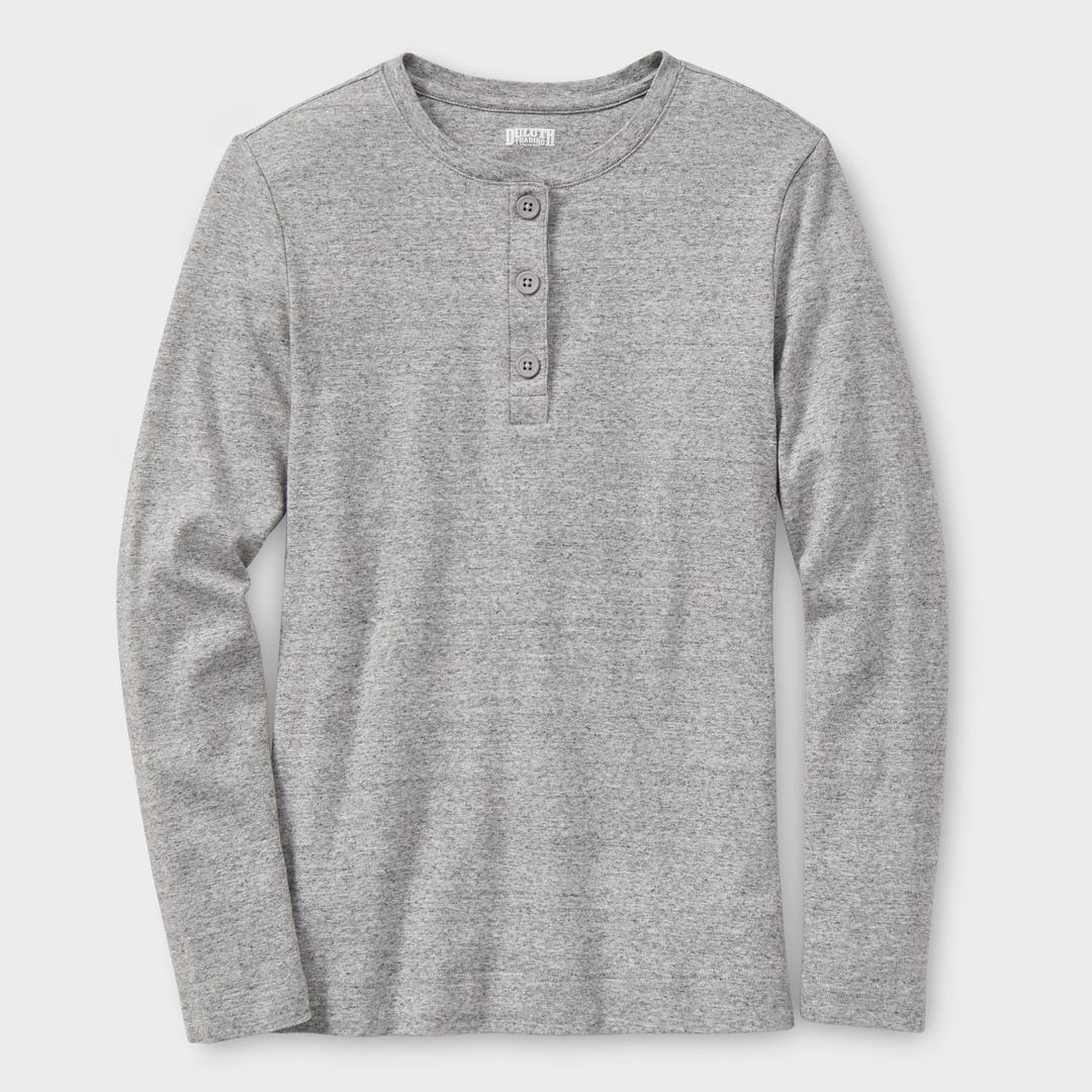 Long Sleeve Grey Shirt, S
