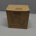 Rain Barrel Diverter Kit, Downspout Diverter Fits for 2"x 3" or 3"x 4" Standard Downspout, Rainwater Collection System with Adjustable Valve and Filter,5ft Hose(White)