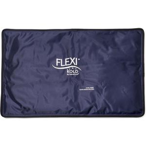 FlexiKold Extra Large Gel Soft Flexible Ice Pack for Injuries  Ice Compress, Ice Pad, & Flat Ice Wrap for Post Surgery for Injuries of Shoulder, HIPS & Full Back  XL  Oversize 13 x 21.5