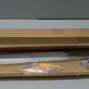 Stainless Steel Door Security Bar 38" (Door Barricade) Anti Door Break in, Security Door Safety Lock Bar from Inside, Fits Doors 33"-36" Wide.