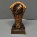 Express Medals 1 to 12 Packs of 6.5 Inch Tall Cobra Football Trophies with 3 Inch Wide Base